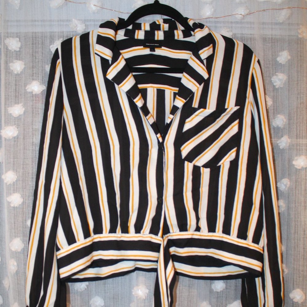 Striped Button Up Shirt